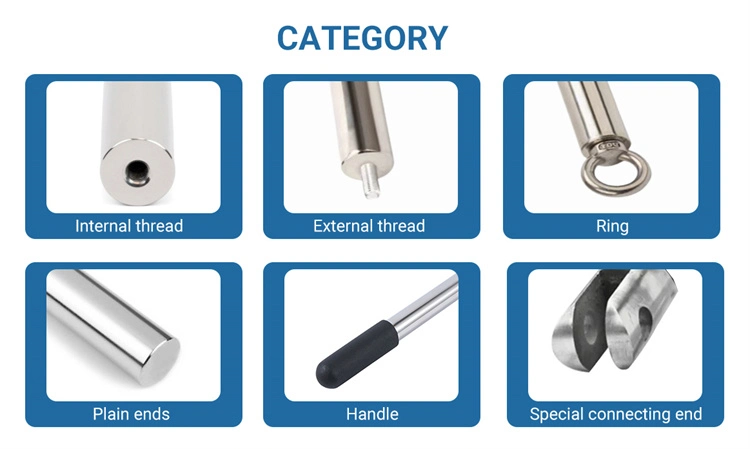 14000 Gauss Ss Magnetic Bar / Magnet Bar for Iron Removing/Ceramic/Plastics/Water Treatment