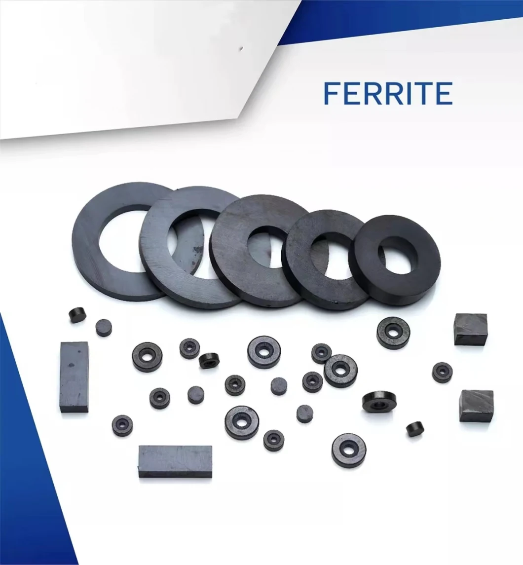 Customized Injection Molding Ferrite High Performance Bonded Magnets