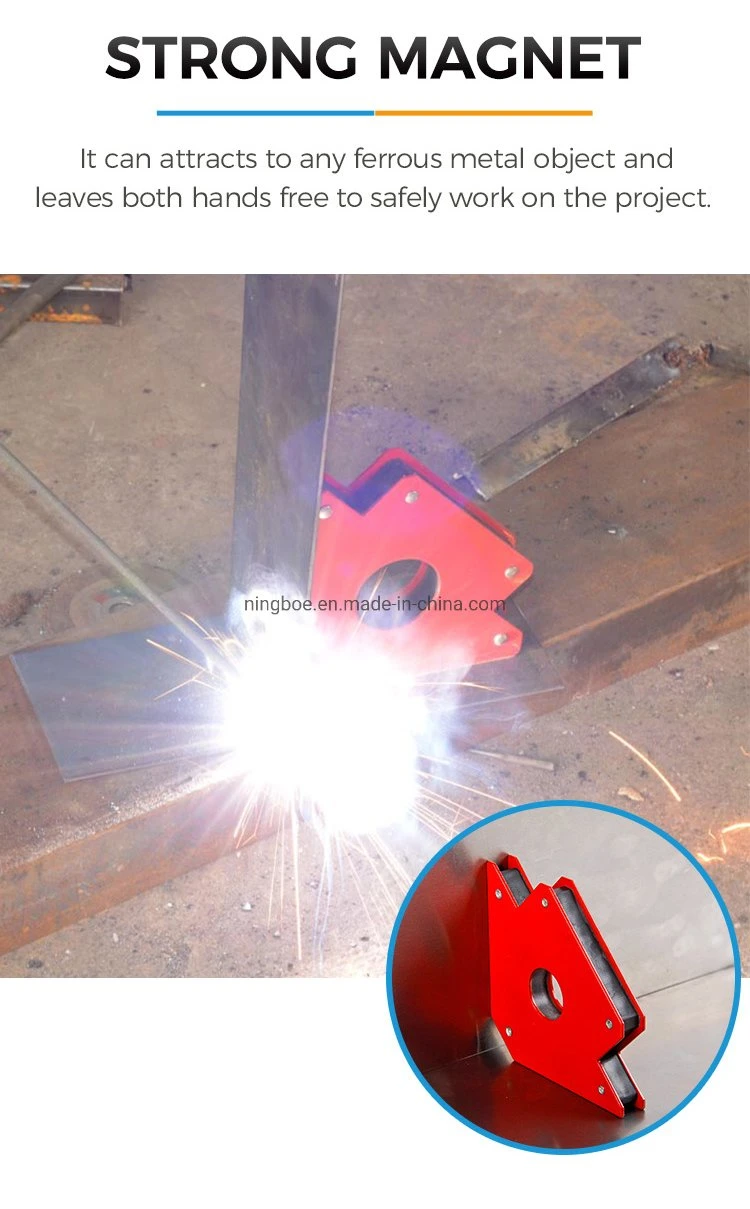 Description: 45° , 90° , 135° 75lbs Magnetic Welding Holder Magnetic Weld Holder